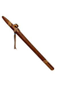 Pink Ivory Wood & Bloodwood Collectors Native American Style Flute (Key F- 440hz)
